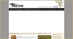 Desktop Screenshot of pristinetrails.com